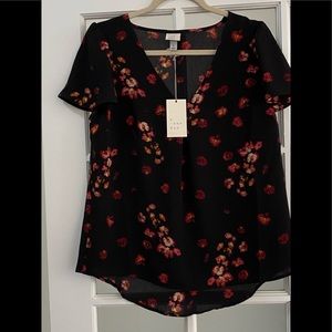 NWT floral blouse
